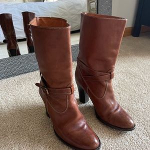 J Crew Leather boots
